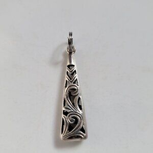 Vintage Sterling Silver Pendant From Bali